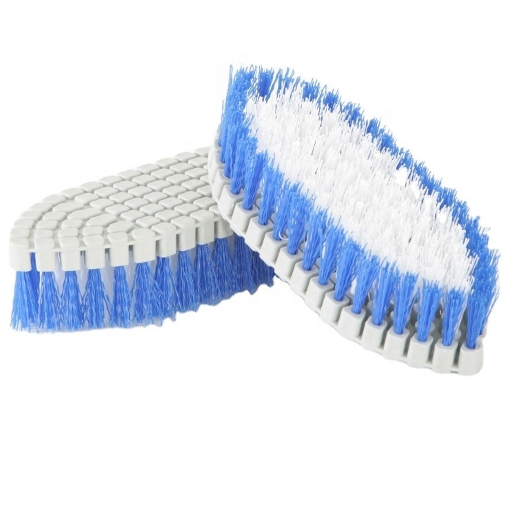 customize  Plastic   Bendable Flexible cleaning Brush for scrubbing Sink Bath Tub toilet  tile kitchen floor