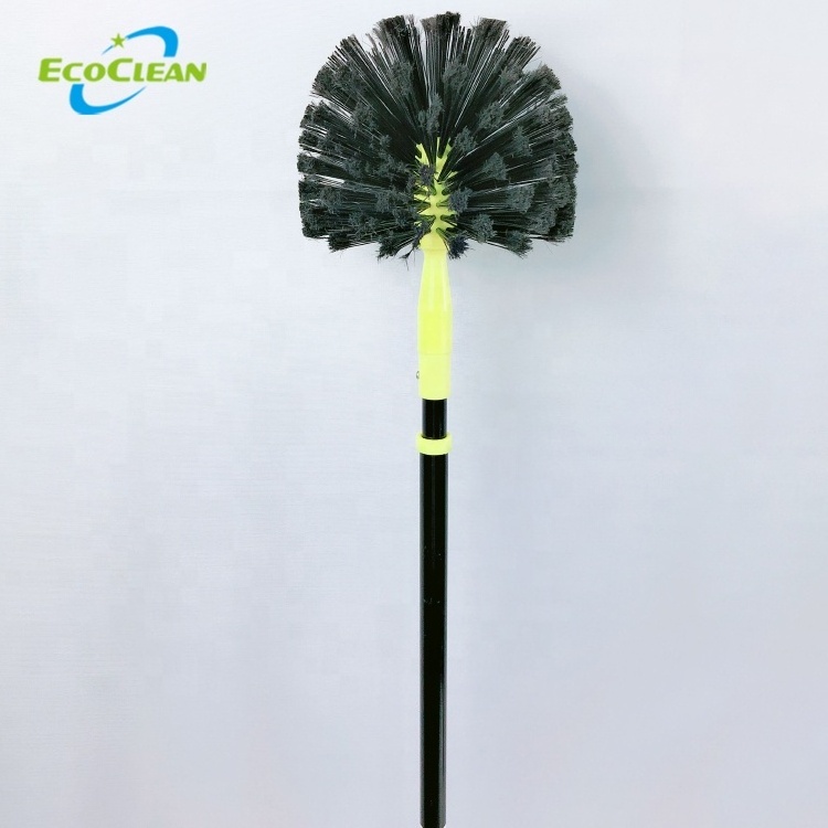 ecoClean telescopic Handle Round Ceiling Cleaning Cobweb Brush,cobweb brush