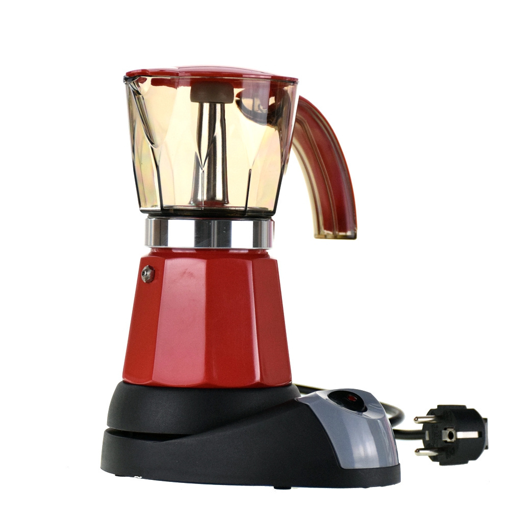 Ecocoffee 6 Cups Electrical Moka Pot Italian Espresso Mocha Pot 220V 50HZ Coffee maker