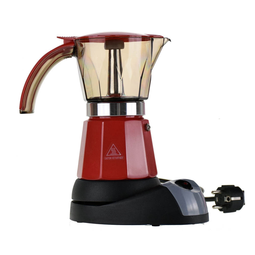 Ecocoffee 6 Cups Electrical Moka Pot Italian Espresso Mocha Pot 220V 50HZ Coffee maker