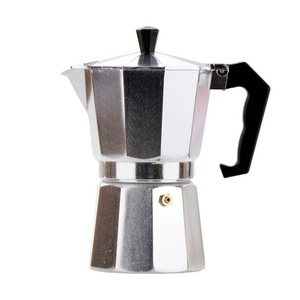 ECOCOFFEE B30 Aluminum Coffee Moka Pot Stovetop for Electric Cooker Household coffee kettle High Quality Kitchen accessories L