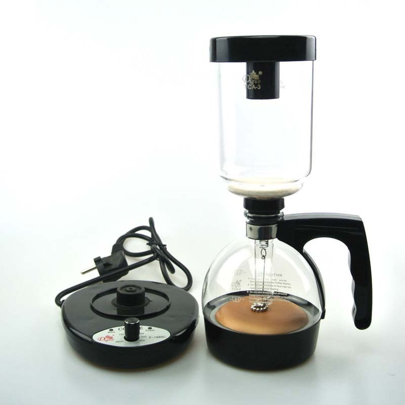 The new fashion siphon coffee maker / high quality glass syphon strainer coffee pot Siphon pot