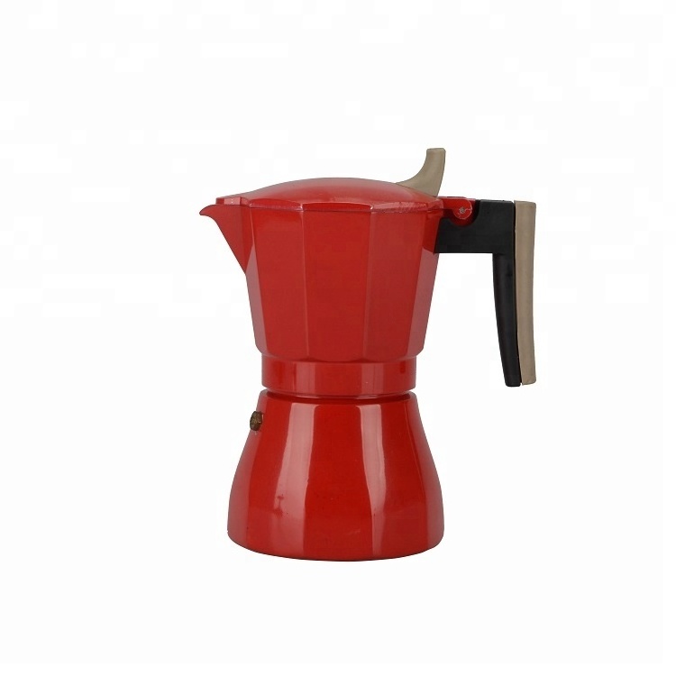 New Arrival Hefei Ecocoffee Many Kinds of Moka Pot Stovetop Espresso Latte Coffee Maker Moka Percolator Pot