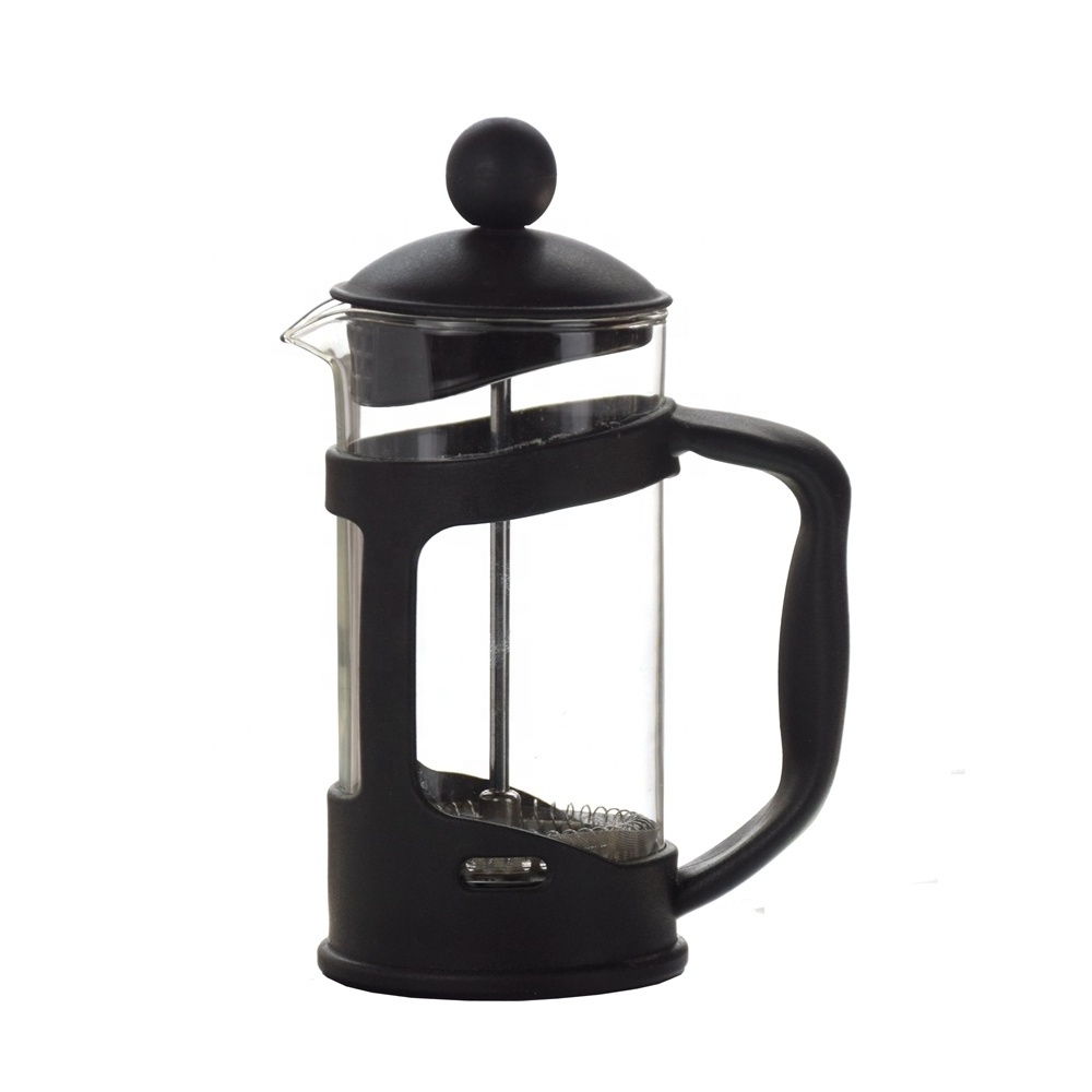 Ecocoffee 350 ml Borosilicate Glass Coffee Pot With Plunger French Press Coffee Maker Kitchen Milk Frother