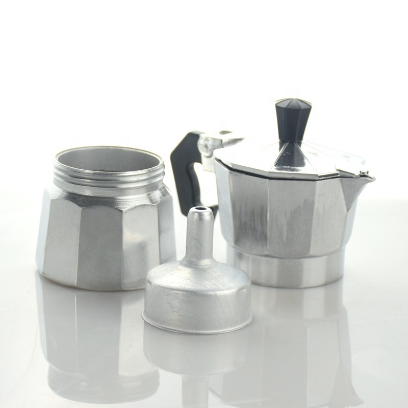 Q Ecoffee Kitchen Accessories 1cup  Aluminum Coffee Moka Pot