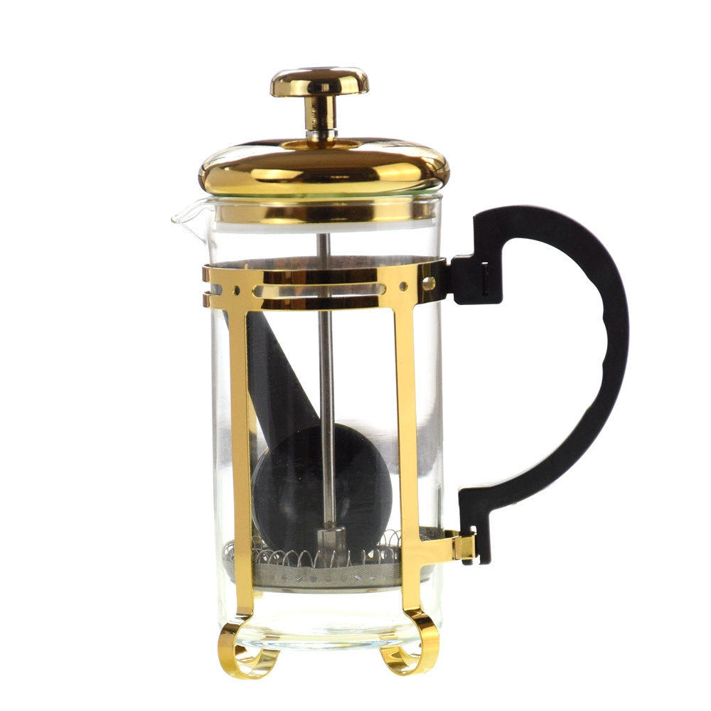 Coffee Press French Press Coffee Maker XT01 Heat Resistant Glass Hot Sale 350ml coffee press Barista accessories