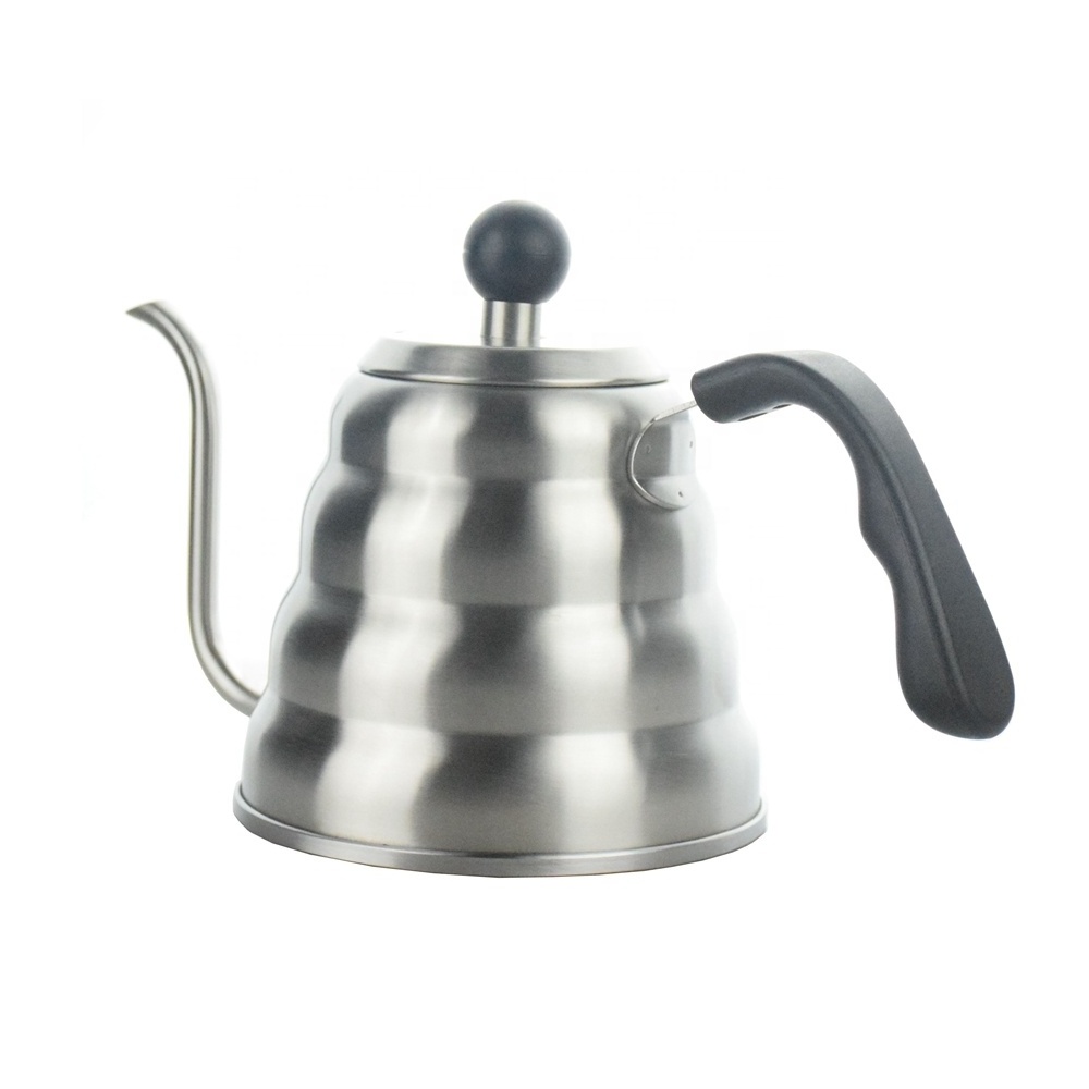 Ecocoffee 600m Gooseneck Coffee Kettle 304 Stainless Steel Stovetop Teakettle