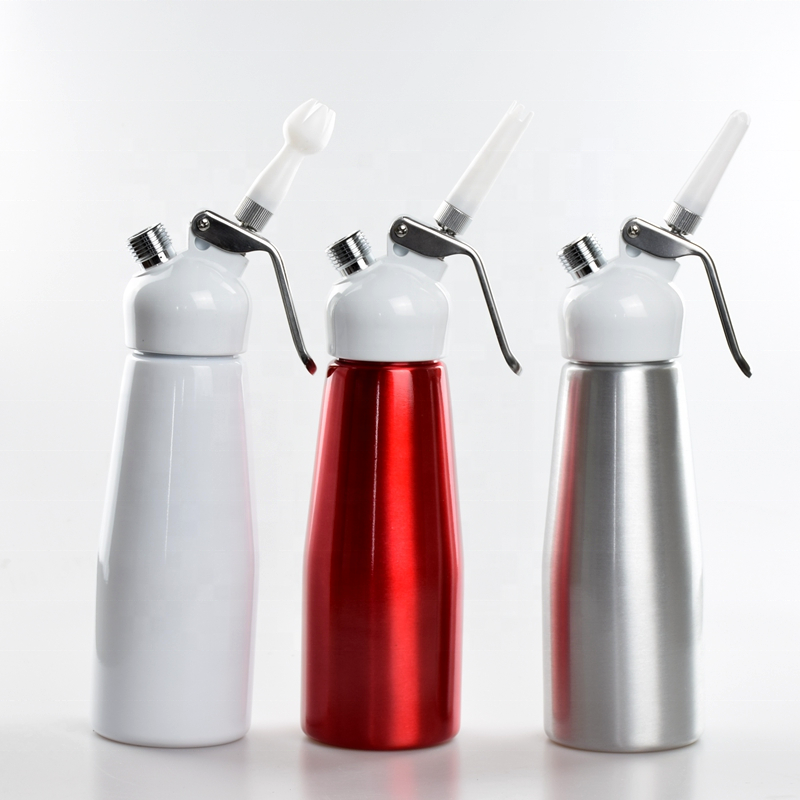 Decorating Accessories 250ml/ 500ml/ 1000ml Cream Gun/ Whipper Stainless Steel Cream Mixer