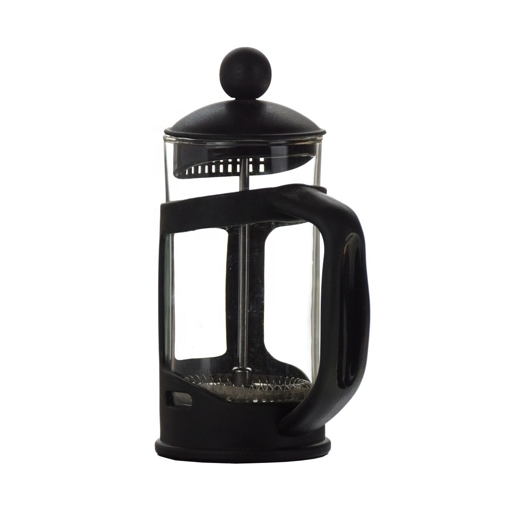 Ecocoffee 350 ml Borosilicate Glass Coffee Pot With Plunger French Press Coffee Maker Kitchen Milk Frother