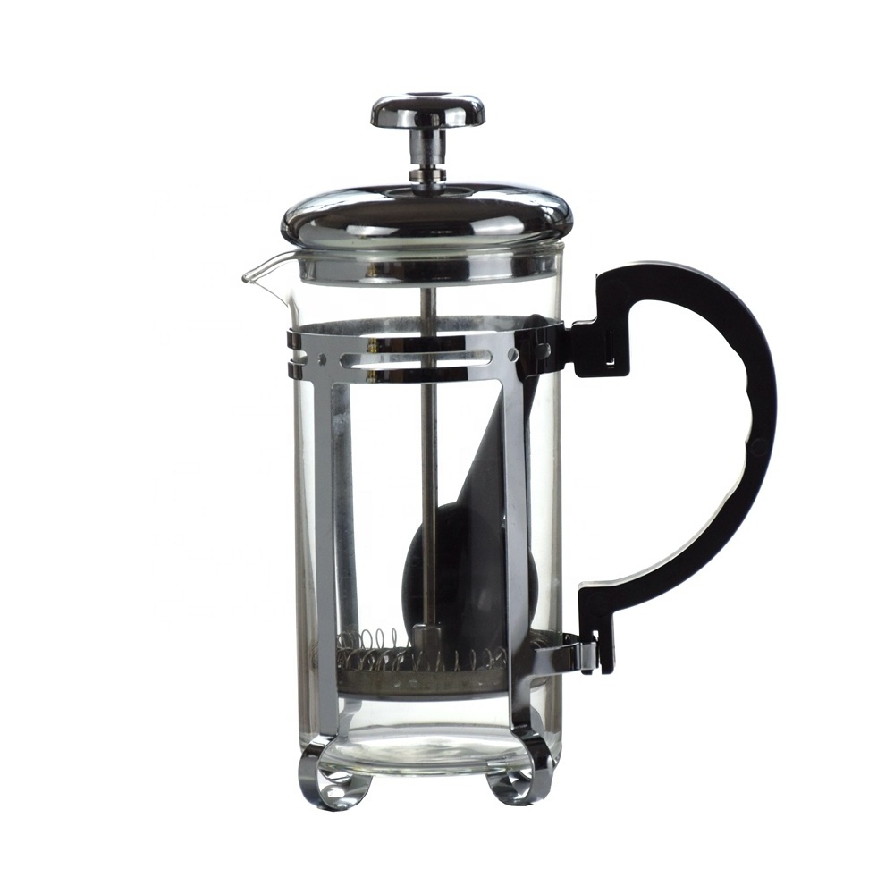 XT01 hot seller Barista Portable Glass Filter 350ml 600ml Coffee & Tea French Press Pot Coffee Cup Maker