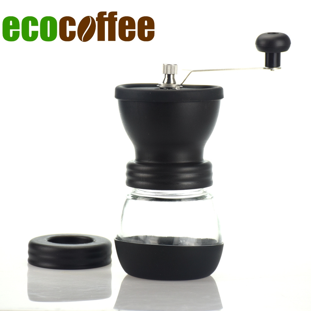 Ecocoffee Classical Manual Coffee Grinder Ceramic Core Kitchen Mill Espresso Coffee Maker