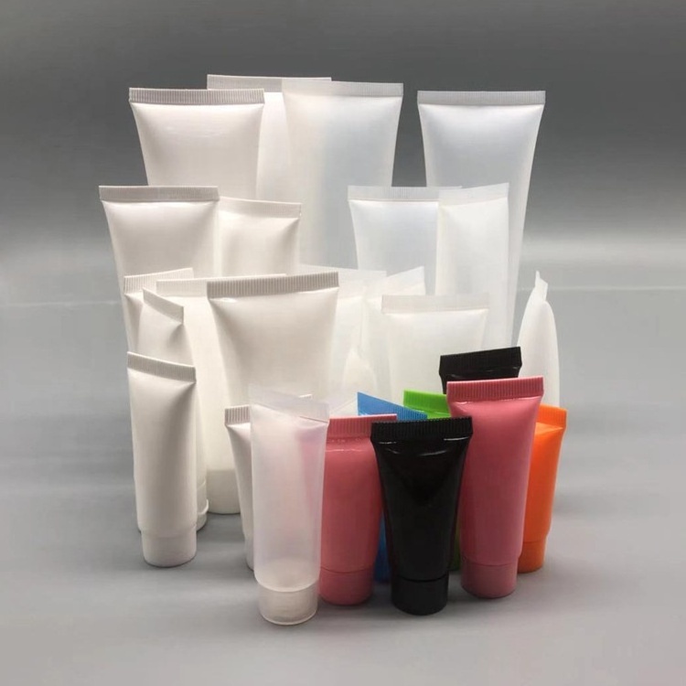 tubes packaging sugarcane biodegradable cosmetic packaging plastic hand cream face cleanser squeeze tubes with twist lid