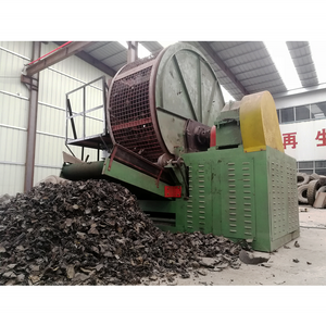 High Quality Waste Tire Sidewall Cutting Machine Tyre Recycling To Rubber Granules Plant