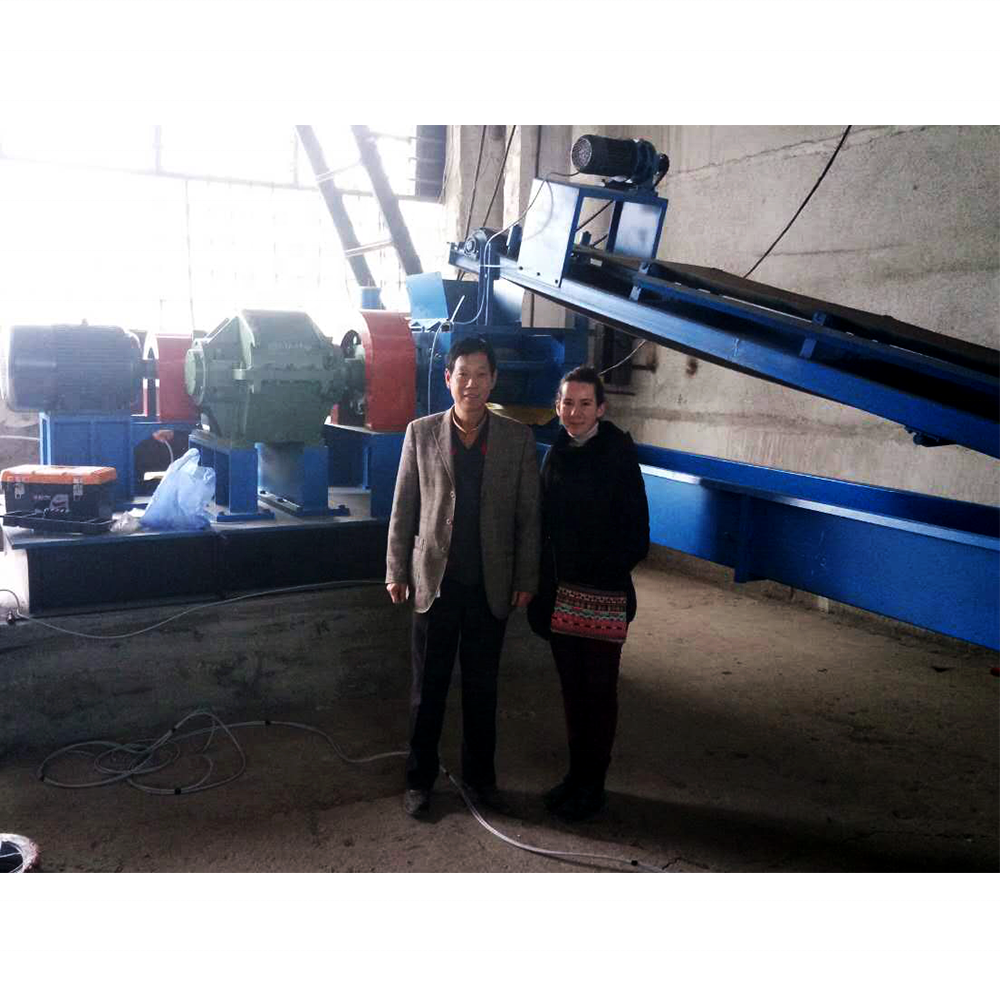 High Quality Waste Tire Sidewall Cutting Machine Tyre Recycling To Rubber Granules Plant