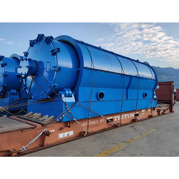 New Design Waste Pyrolysis Plant For Diesel / 10 Tons Pyrolysis Plant