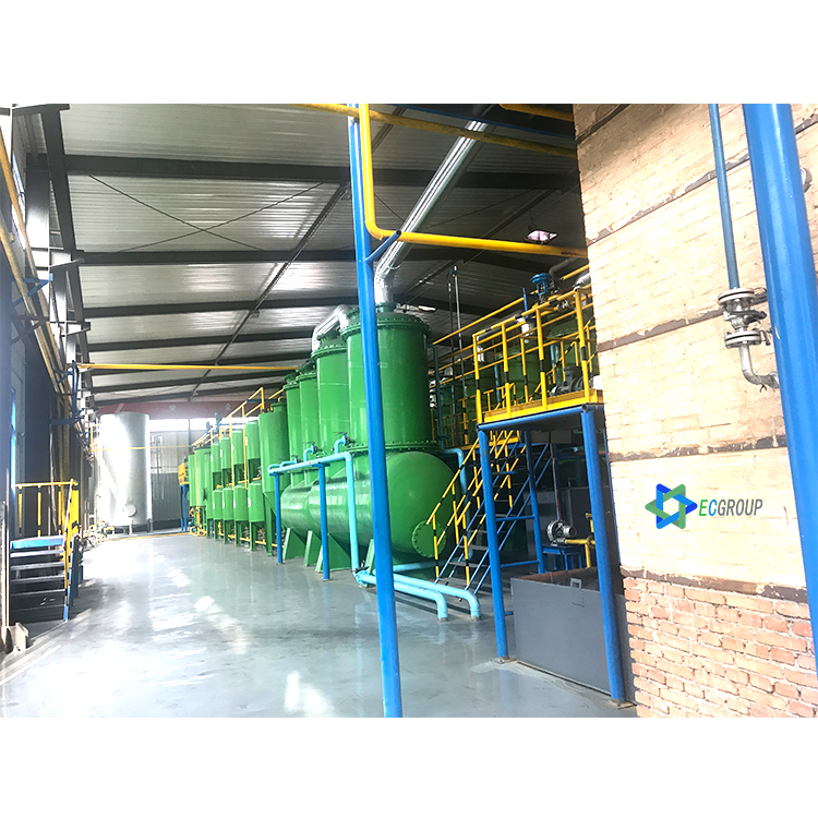 Waste Tyres Rubber Powder Pyrolysis Oil Tyre Recycle Machine