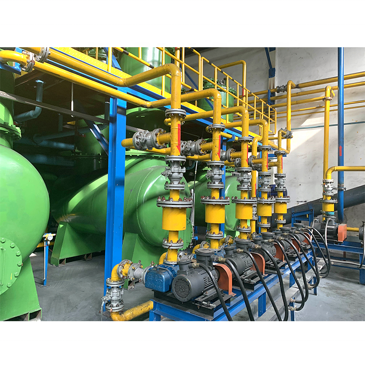 Waste Tyres Rubber Powder Pyrolysis Oil Tyre Recycle Machine