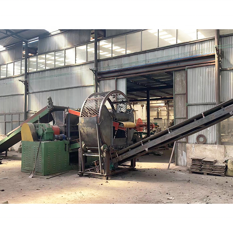 Competitive price double hook tire debeader / tire shredding machinery