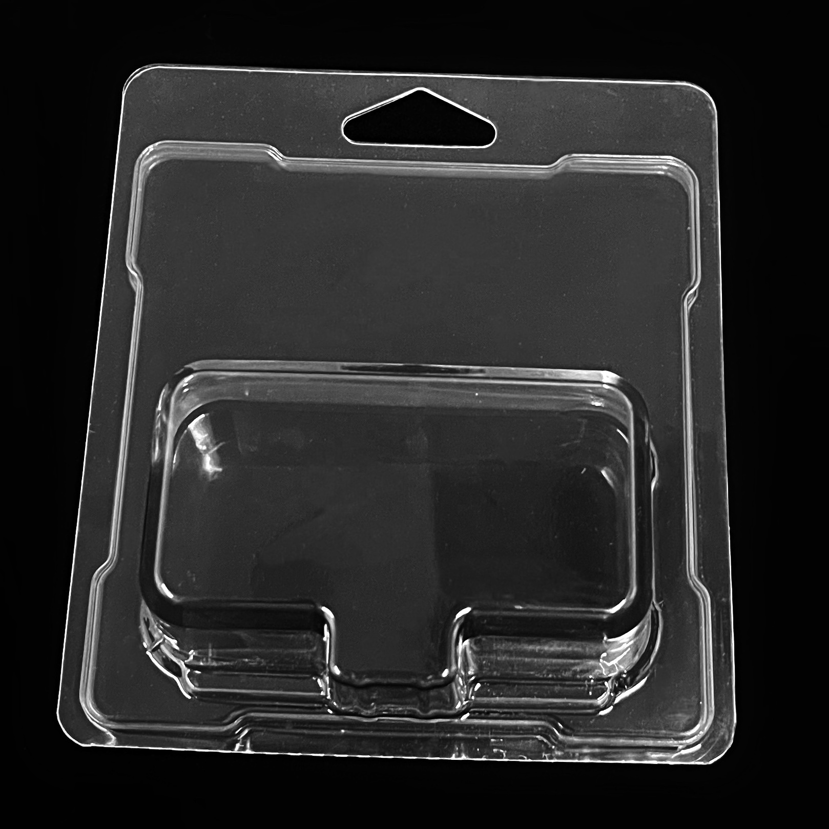 Customized Clear Recyclable PVC PET Plastic Hot Wheels Premium Protector Toy Car Folding Blister Packaging Box With Hand Hole