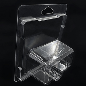 Custom Clear PET Recyclable Hot Wheels Plastic Clamshell Protector Case