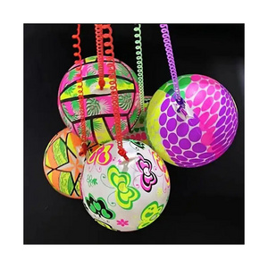 Chenque Pvc Toy Glowing football Toy Ball Outdoor Glowing in the Dark Light Up Inflatable Led Luminous Sports Beach Balls