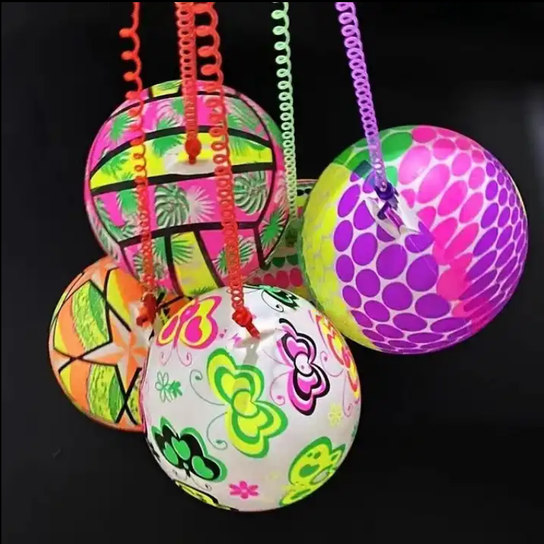 Chenque Pvc Toy Glowing football Toy Ball Outdoor Glowing in the Dark Light Up Inflatable Led Luminous Sports Beach Balls