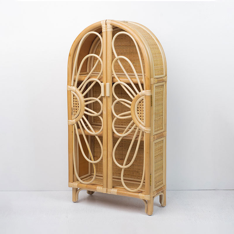 New style rattan cabinet eco friendly rattan dresser and cabinets for clothes elegant wardrobes bedroom closet