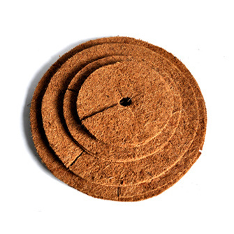 Hot sale coconut fiber round mat coco coir mulch mats for gardening farming cheap price from Vietnam