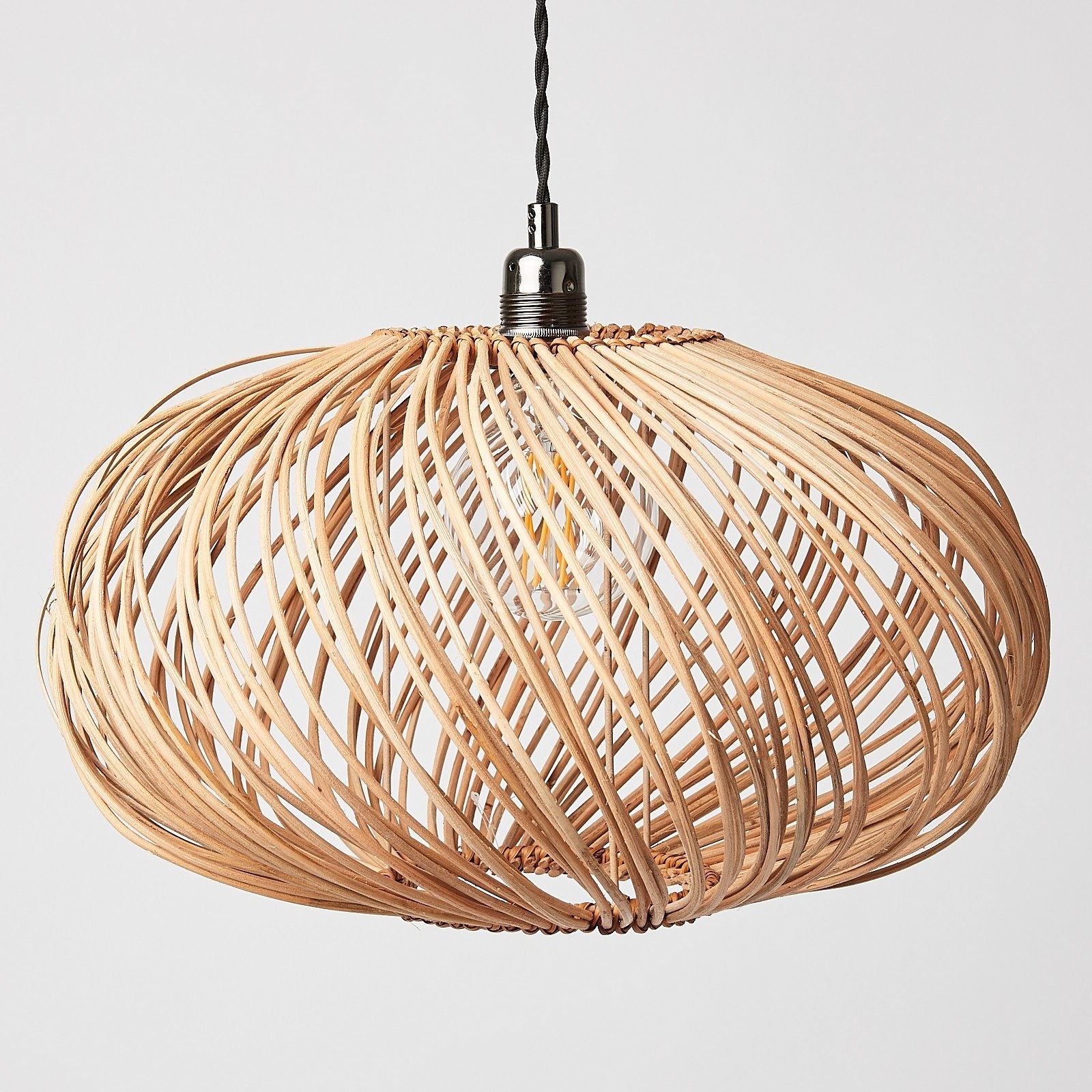 Cheap price natural bamboo rattan lampshade eco friendly rattan lamp shades handmade lamps covers