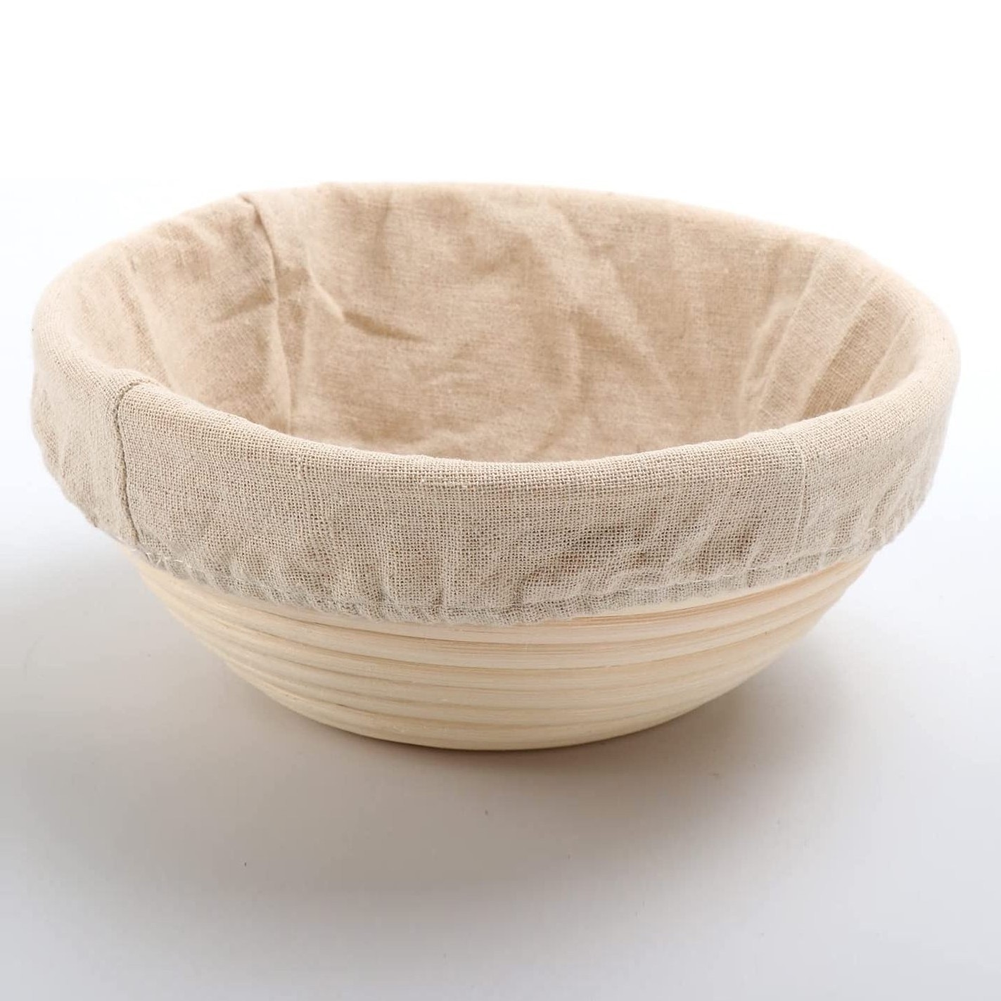 Sourdough fermentation rising pastry baskets natural round oval bread proofing rattan banneton basket cheap price