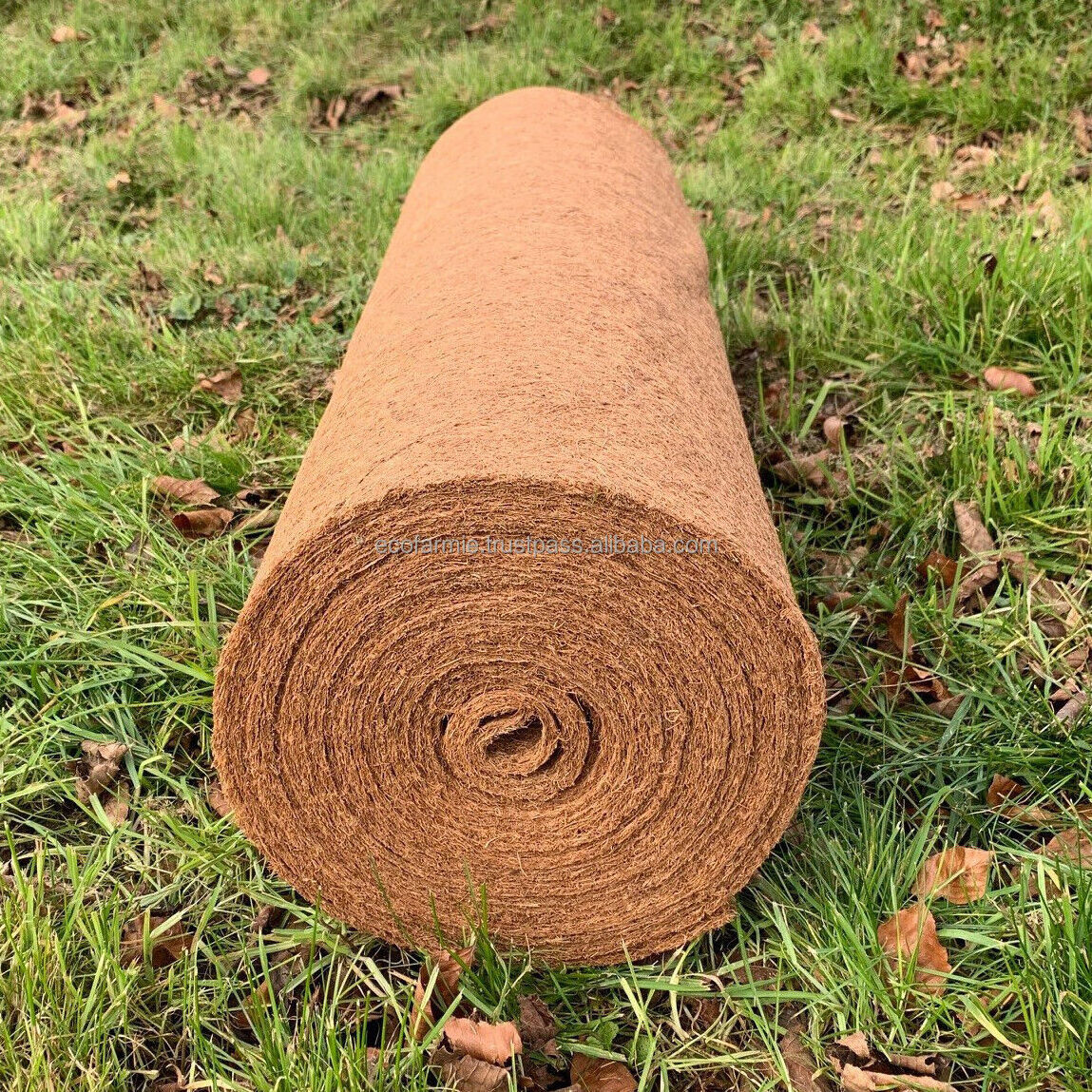 Natural biodegradable coconut fiber coir fibre grow mat sheets for microgreens coco precut pads