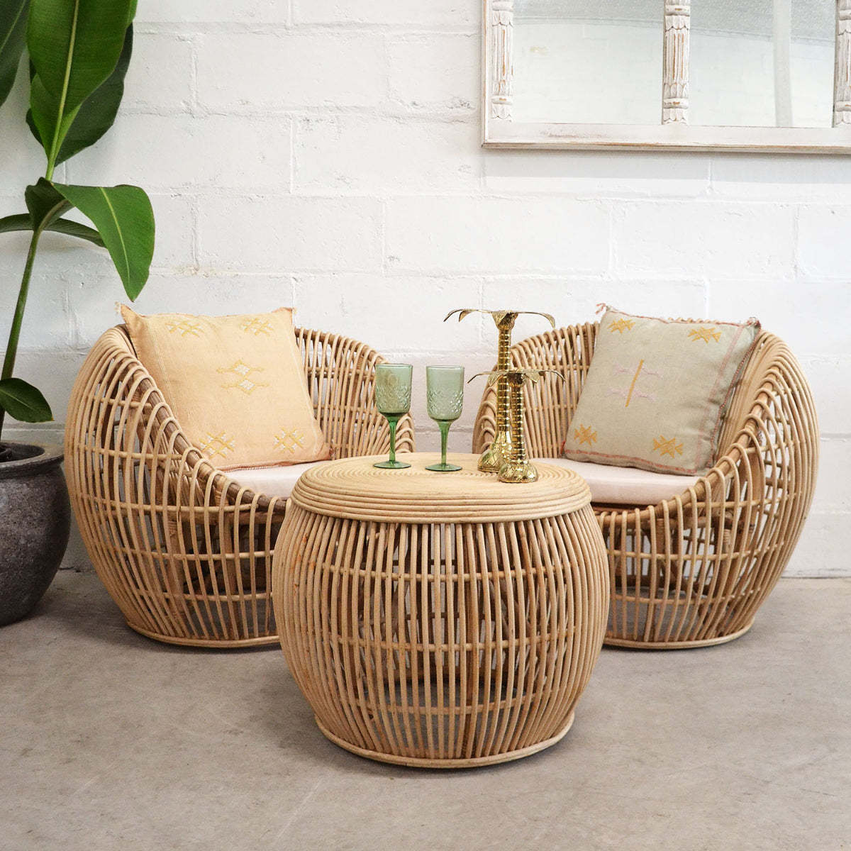 Armchair rattan sofa for sale handmade cane nest sofas garden indoor outdoor balcony couch cheap arm chairs