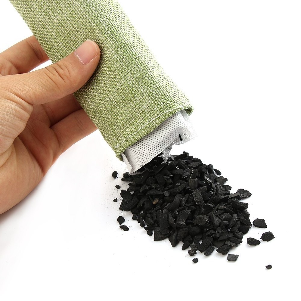 Coconut activated carbon bamboo charcoal natural air freshener bags air purifying bag deodorizer