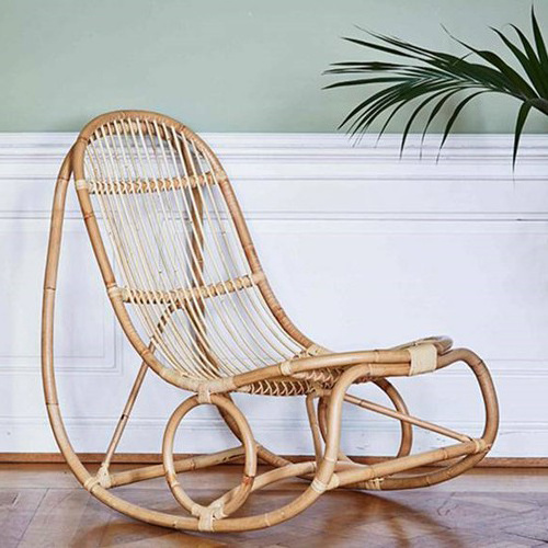 Rattan Furniture Rocking Chairs For Adults Indoor And Outdoor Garden Home Living Room Arm Chairs