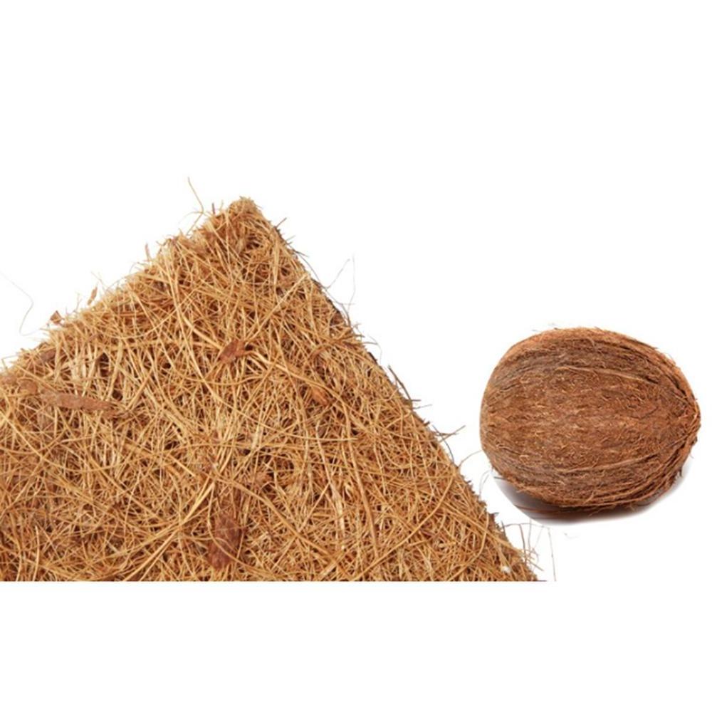 Natural biodegradable coconut fiber coir fibre grow mat sheets for microgreens coco precut pads