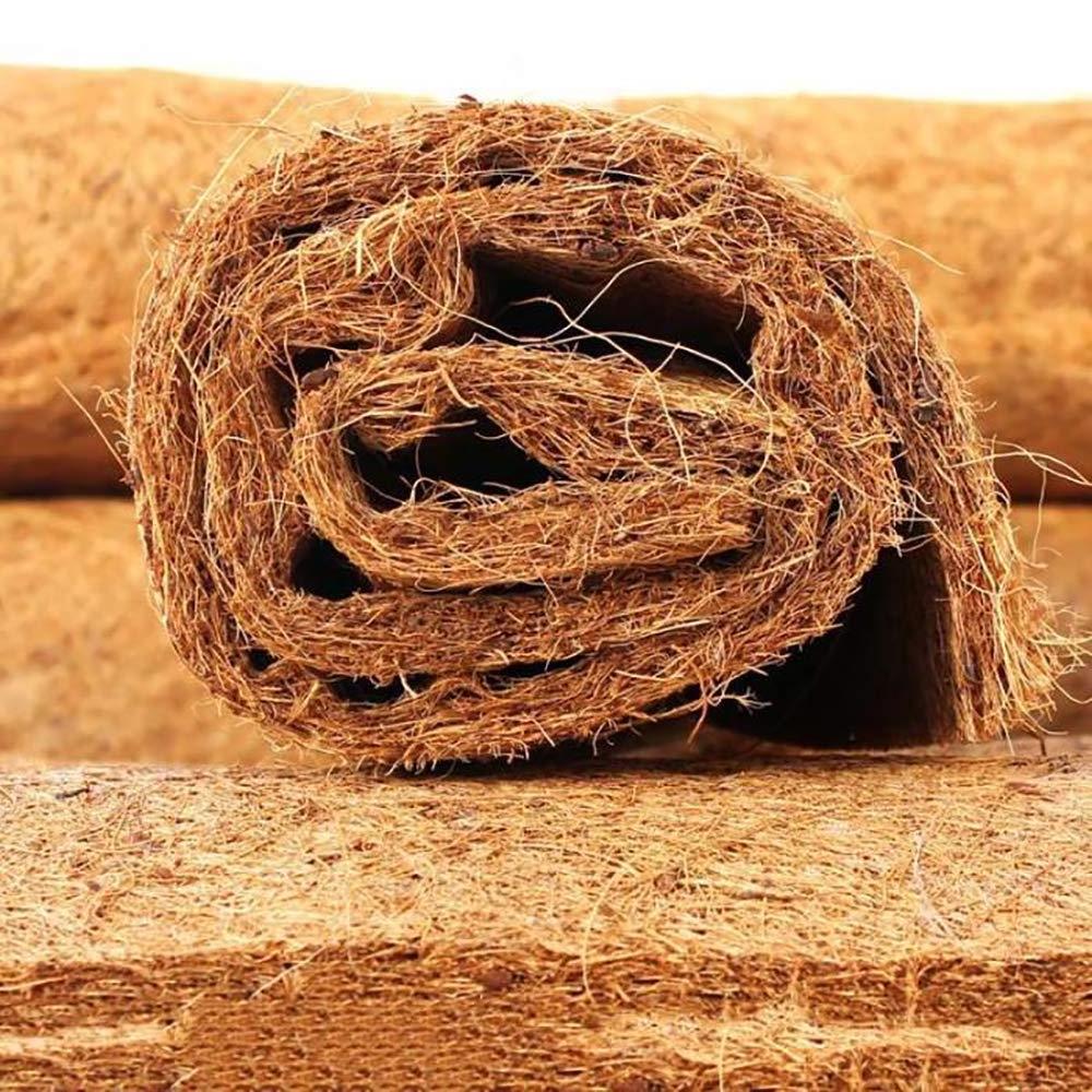 Natural biodegradable coconut fiber coir fibre grow mat sheets for microgreens coco precut pads