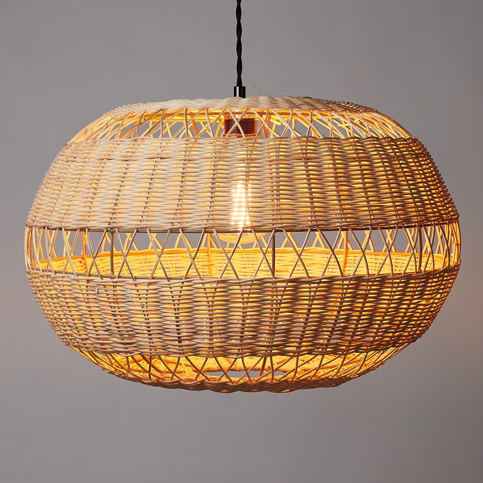 Cheap price natural bamboo rattan lampshade eco friendly rattan lamp shades handmade lamps covers