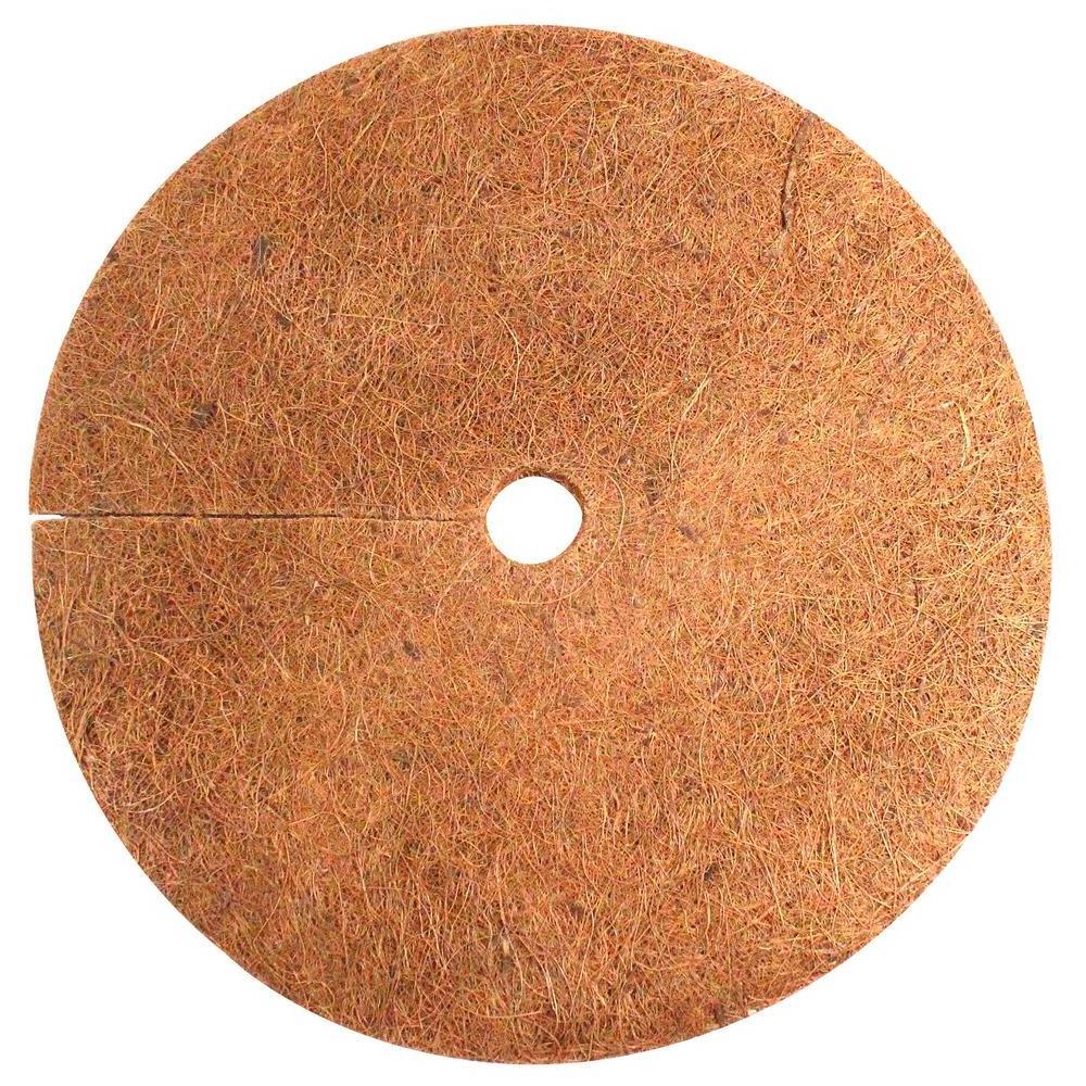 Hot sale coconut fiber round mat coco coir mulch mats for gardening farming cheap price from Vietnam