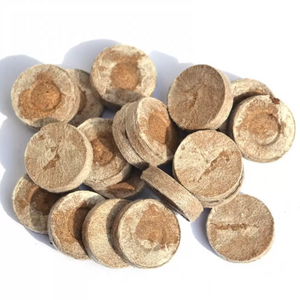 Biodegradable eco friendly coco coir peat pellets coconut fiber grow jiffy pellet disc wholesale price