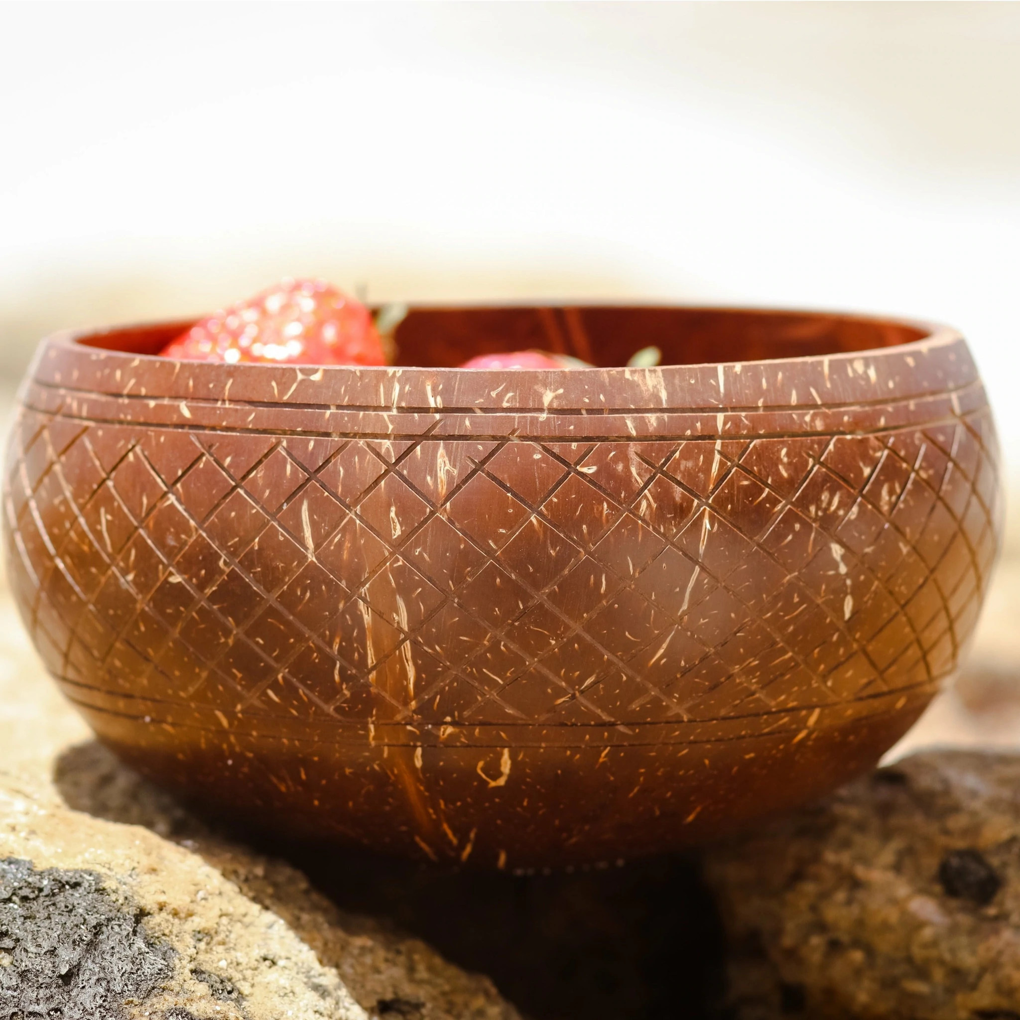 Vietnam Natural Coconut Shell Bowl Kitchenware Homeware Decoration Best Selling Home Restaurant Decor