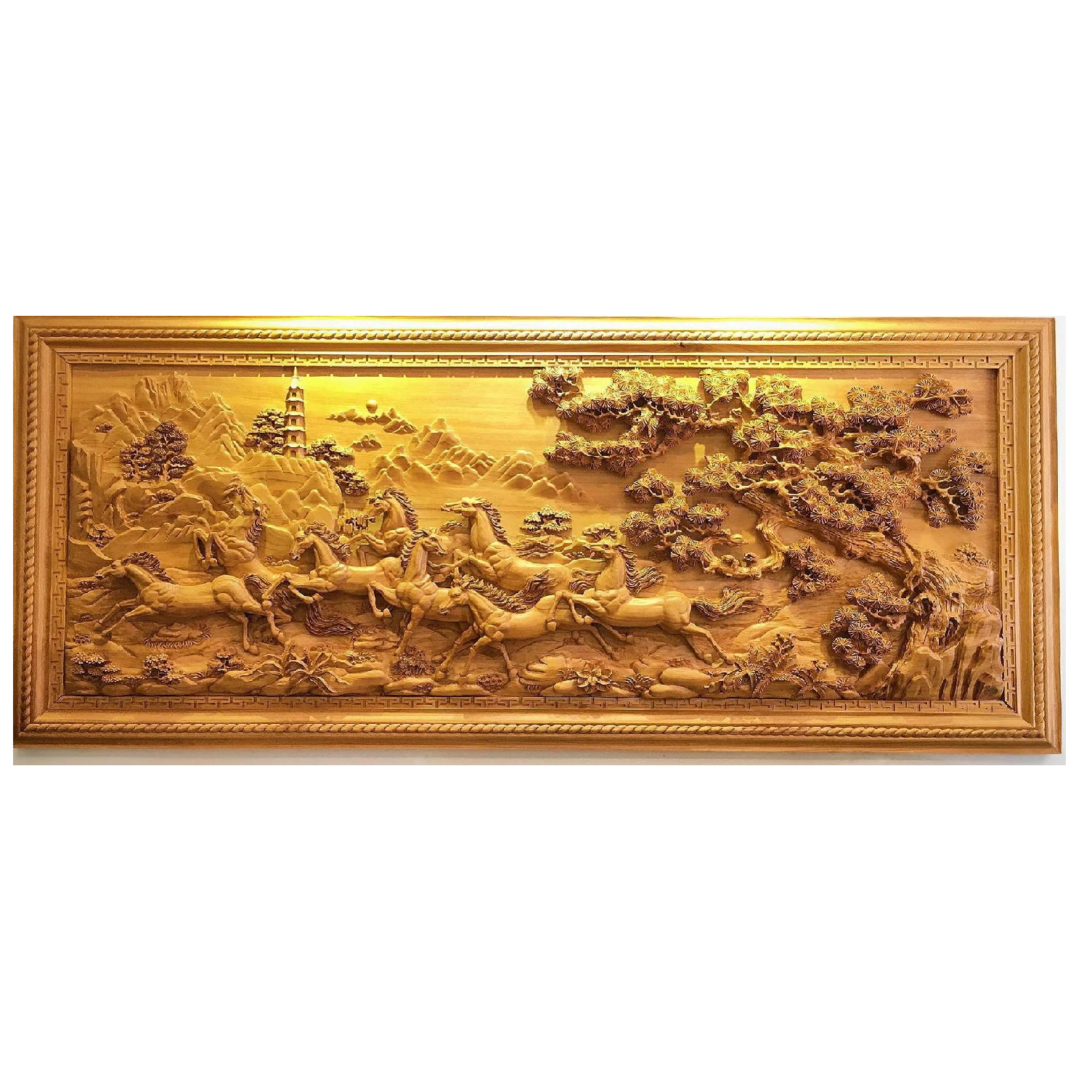 Wood art carving carved wooden artwork panels