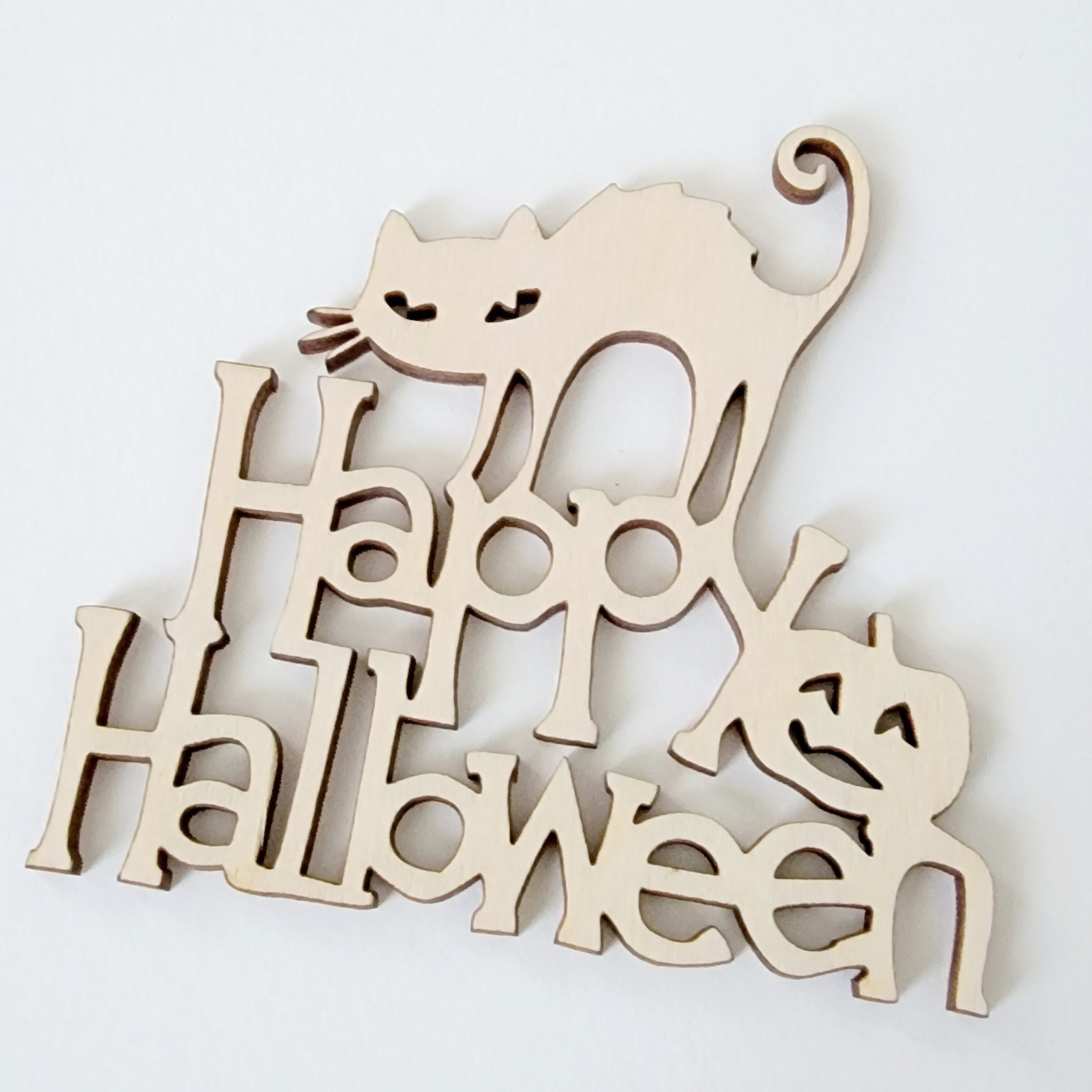 Wholesale cheap bulk handcrafted wooden product perfect decoration for fall harvest festival and halloween holiday