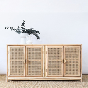 Factory price cupboard for bedroom rattan cabinet wardrobe modern sideboard organizer wardrobes