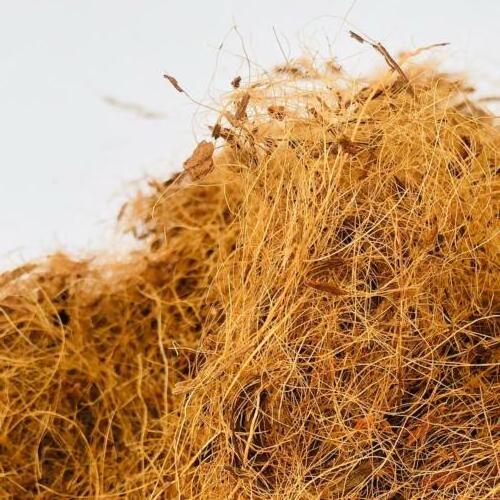 Coconut husk fiber dry coco coir long bale for mattress production bulk quantity for export