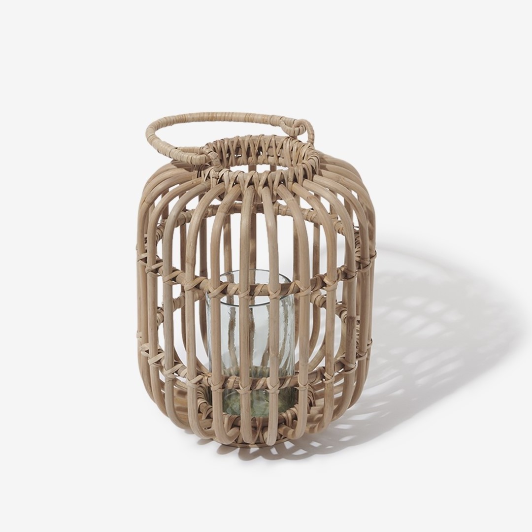 High quality natural rattan moroccan lantern wholesale decorative lanterns for back yard garden wedding home decoration