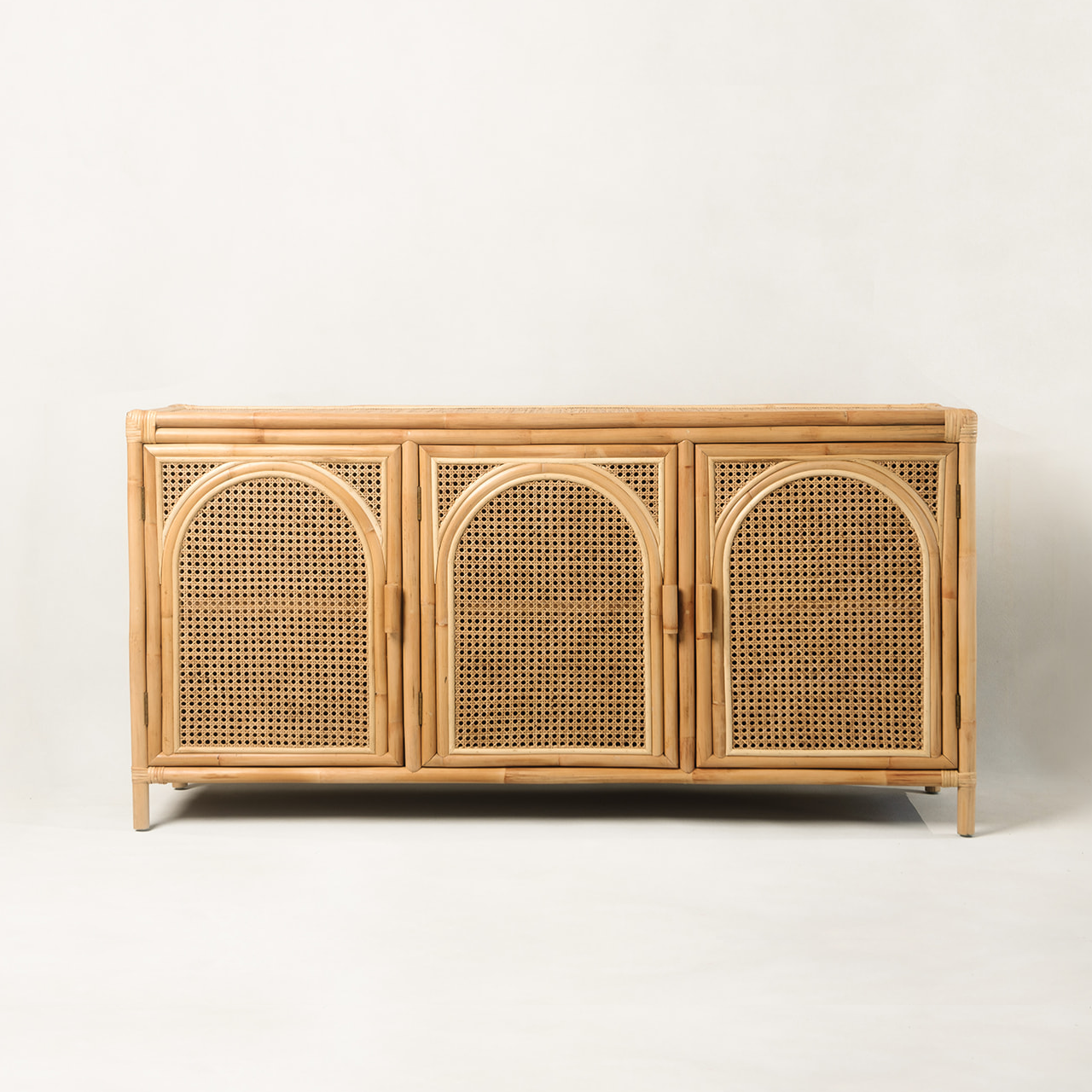 House furniture essentials nordic rattan locker cabinets handcrafted wicker sideboard cabinet with locks and straps