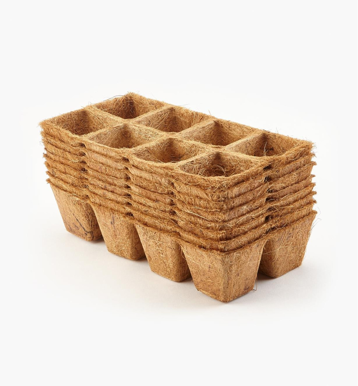 Coconut coir nursery seed starter tray farm garden seedling coco fiber trays wholesale produced in Vietnam