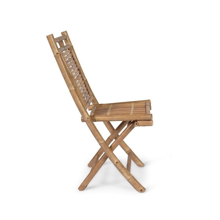 Cheap fold chair outdoor bamboo wood folding chairs natural garden patio backyard furniture