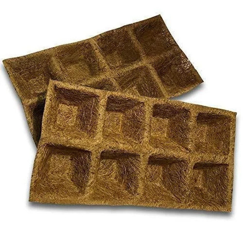 Coconut coir nursery seed starter tray farm garden seedling coco fiber trays wholesale produced in Vietnam