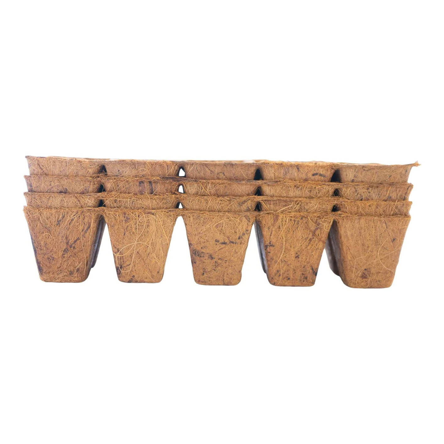 Coconut coir nursery seed starter tray farm garden seedling coco fiber trays wholesale produced in Vietnam